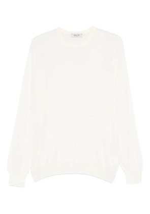 GIUUNO long-sleeve crewneck sweater - Neutrals