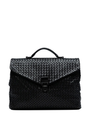 Bottega Veneta Pre-Owned 2000-2007 Nappa Intrecciato Briefcase business bag - Black