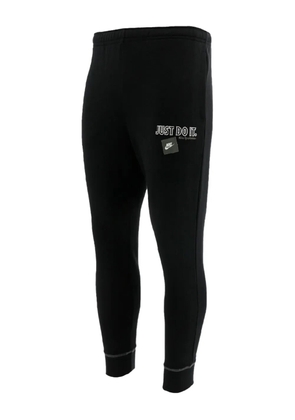 Nike Just Do It 'Black/White' fleece track pants