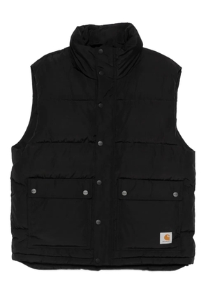 Carhartt WIP press-stud padded gilet - Black