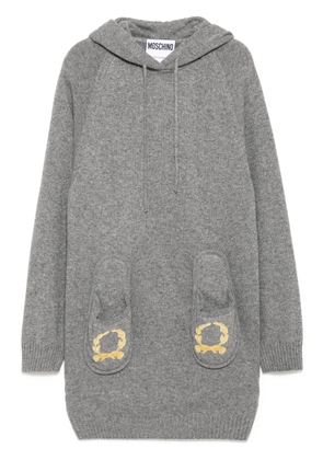Moschino hooded dress - Grey