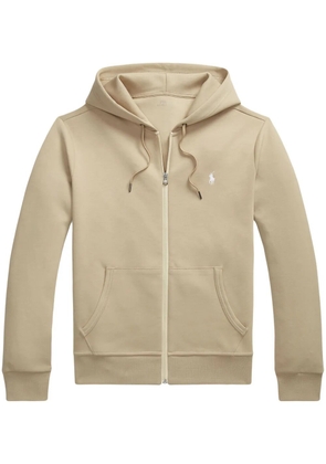 Polo Ralph Lauren Polo Pony-embroidered hoodie - Neutrals