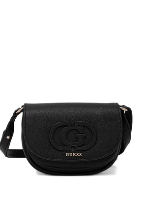 GUESS USA embossed-logo crossbody bag - Black