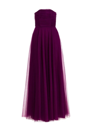 1913 DRESSCODE strapless tulle dress - Purple