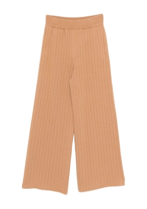 Eleventy ribbed trousers - Brown
