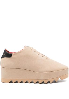 Stella McCartney lace-up platform sneakers - Neutrals