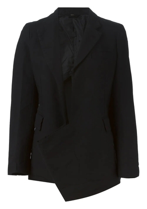 Comme Des Garçons asymmetric blazer - Black