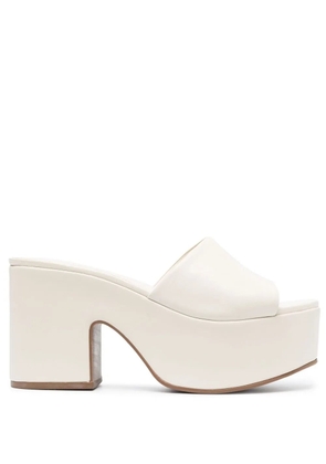 Larroude 100mm Miso sandals - Neutrals