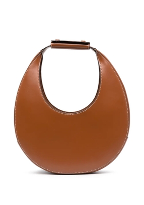 STAUD Moon leather shoulder bag - Brown