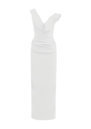Maticevski REQUIEM ruffled midi dress - White