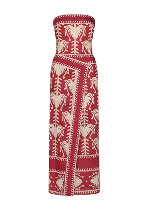 Johanna Ortiz Ancient Peru dress - Red