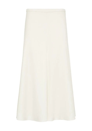 Brunello Cucinelli A-line midi skirt - Neutrals