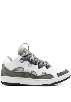 Lanvin Curb leather sneakers - White