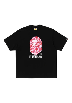 A BATHING APE® logo-print T-shirt - Black