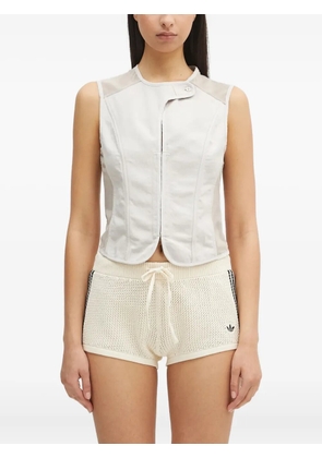 OUR LEGACY panelled sleeveless vest - Neutrals