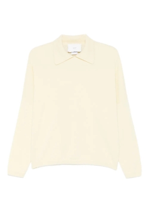 Vanisè polo-collar sweater - Yellow