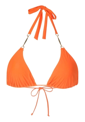 Lenny Niemeyer halterneck triangle bikini - Orange