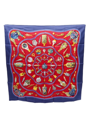 Hermès Pre-Owned 2000s Carré 90 printed scarf - Red
