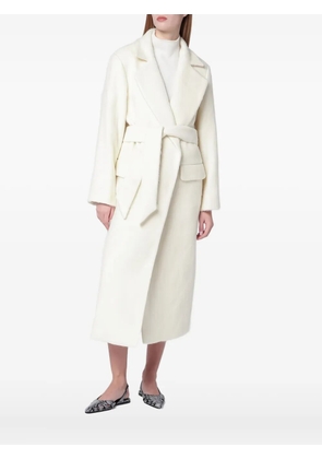 Almada Label Ivy belted coat - Neutrals