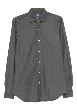 Finamore 1925 Napoli buttoned shirt - Grey
