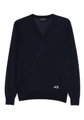 Gabriele Pasini V-neck sweater - Blue