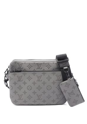 Louis Vuitton Pre-Owned 2010s Trio monogram messenger bag - Grey