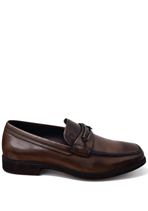 Tod's bar loafers - Brown