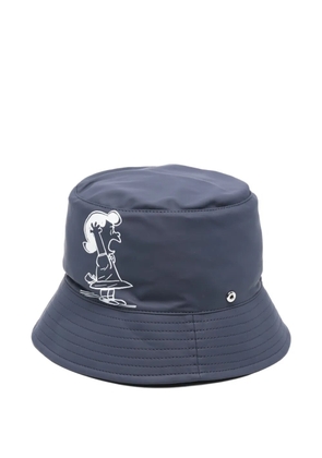 Coccinelle x Peanuts graphic print bucket hat - Blue