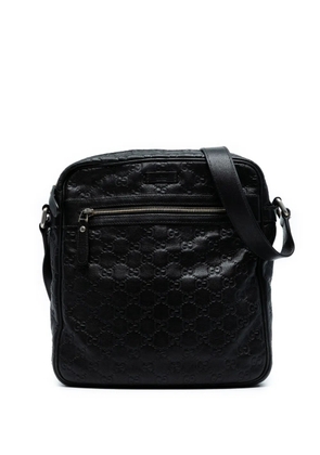 Gucci Pre-Owned 2016-2025 Guccissima crossbody bag - Black