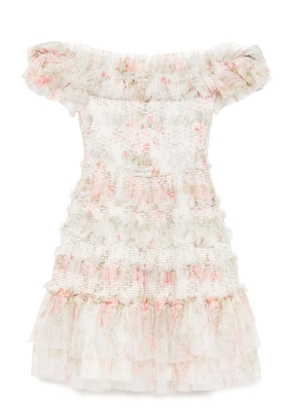 Needle & Thread floral-print dress - Pink