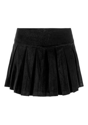 alice + olivia Emilie pleated mini skirt - Black
