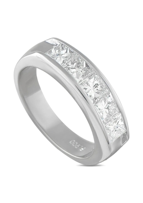 LB Exclusive platinum diamond ring - Silver