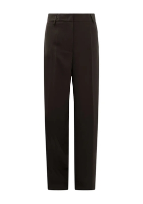 Semper belt-loops trousers - Brown