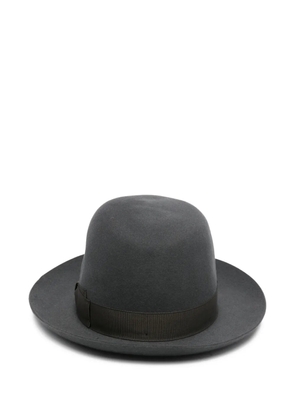Borsalino Alessandria ribbon hat - Grey