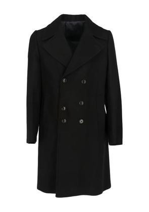 Romeo Gigli Pre-Owned double-breasted belted coat - Black