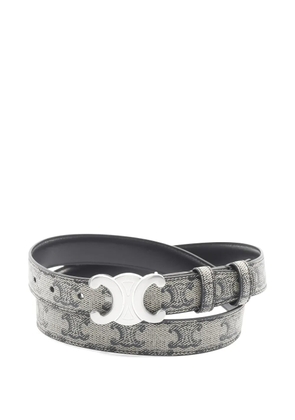Celine Pre-Owned 2020s medium Triomphe belt (25mm ) - Neutrals