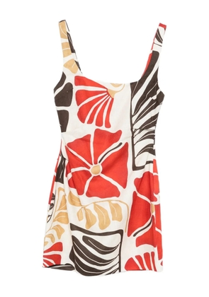 SIR. Julietta square-neck mini dress - Red