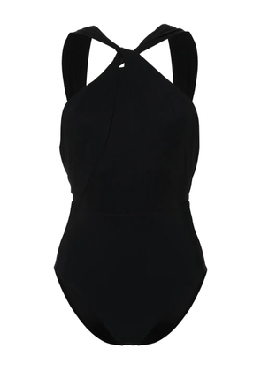 ZIMMERMANN Ottie halterneck swimsuit - Black