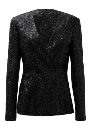 F.It sequin-embellished blazer - Black