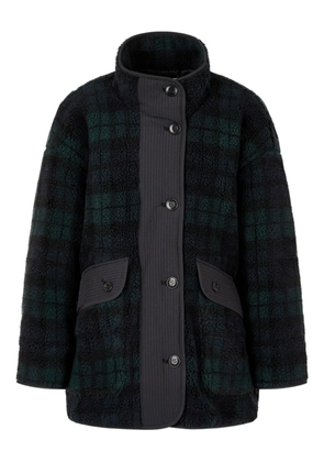 STUDIO TOMBOY check-pattern jacket - Black