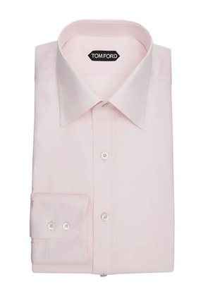 TOM FORD button-cuffs cotton shirt - Pink