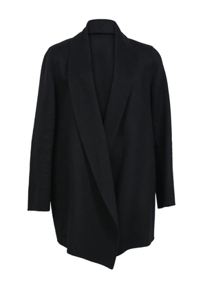 Theory shawl wool coat - Black