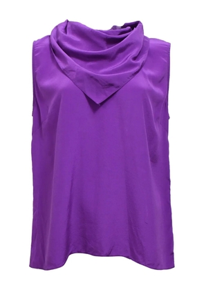 SANDRO cowl-neck blouse - Purple