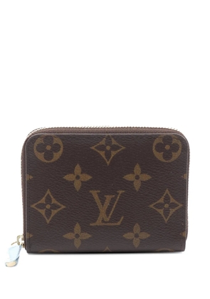 Louis Vuitton Pre-Owned 2012 Monogram Zippy Wallet coin pouch - Brown