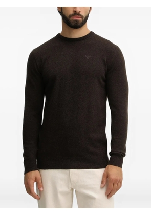 Barbour logo top - Brown