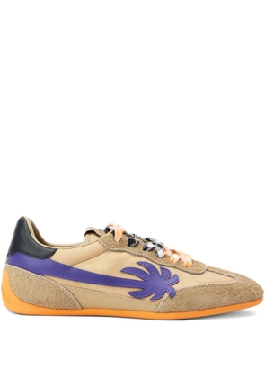 Palm Angels PA 5 suede palm sneakers - Neutrals