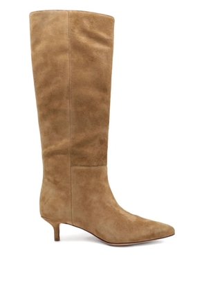 Veronica Beard 45mm Lisa pointed-toe boots - Brown