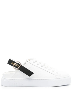 Hide&Jack Sabot Croco sneakers - White