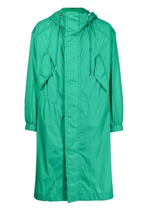Juun.J mid-length coat - Green
