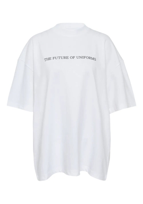 BONBOM slogan-print T-shirt - White